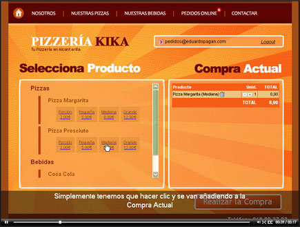 Centralita IP + conexión a website